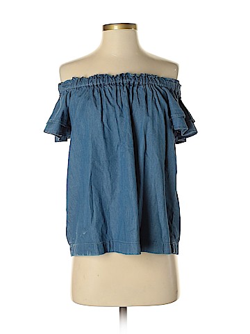 Ann Taylor LOFT Short Sleeve Blouse (view 1)