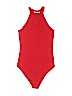 Zara 100% Polyester Red Bodysuit Size S - photo 1