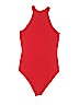 Zara 100% Polyester Red Bodysuit Size S - photo 2
