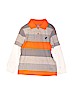 Wrangler Jeans Co Orange Long Sleeve Polo Size 5T - photo 1