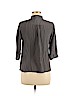 Banana Republic 100% Silk Gray 3/4 Sleeve Silk Top Size M (petite) - photo 2