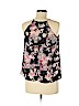 Aqua 100% Polyester Black Sleeveless Blouse Size M - photo 2