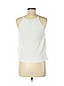 Ann Taylor LOFT White Sleeveless Blouse Size M (petite) - photo 2