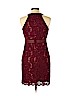 NW Nightway Burgundy Cocktail Dress Size 12 (petite) - photo 2
