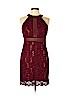 NW Nightway Burgundy Cocktail Dress Size 12 (petite) - photo 1