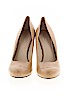 Nine West 100% Leather Tan Heels Size 9 1/2 - photo 2