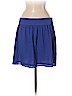 Ann Taylor LOFT 100% Polyester Purple Casual Skirt Size 8 (petite) - photo 2