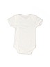 Rene Rofe 100% Cotton White Short Sleeve Onesie Size 3-6 mo - photo 2