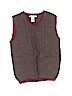 Janie and Jack 100% Wool Brown Sweater Vest Size 5T - photo 1
