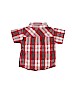 KZ Boys Red Short Sleeve Button-Down Shirt 9-12 MO / 12 MO - photo 2