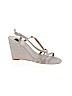 White House Black Market Gray Wedges Size 11 - photo 1