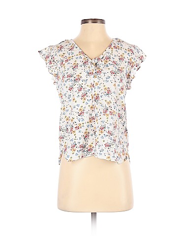 Ann Taylor LOFT Outlet Short Sleeve Blouse (view 1)