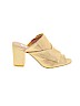 Renvy Gold Mule/Clog Size 8 - photo 1