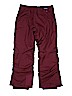 Patagonia 100% Polyester Solid Burgundy Snow Pants Size 14 - photo 2
