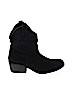 White Mountain Black Ankle Boots Size 6 1/2 - photo 1