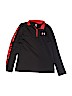 Heat Gear by Under Armour Solid Black Track Jacket Size XL (youth) - photo 1