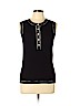 Chanel 100% Cotton Black Sleeveless Top Size EU 42 / US 12 - photo 1