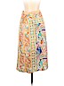 Nicole Miller 100% Silk Tan Silk Skirt Size 0 - photo 1