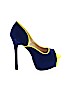 Qupid Blue Heels Size 6 1/2 - photo 1