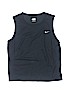 Nike 100% Polyester Black Active Tank Size 8 - 10 - photo 1