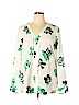 Banana Republic 100% Polyester Ivory Long Sleeve Blouse Size XL - photo 1
