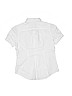Ralph Lauren 100% Cotton Solid White Short Sleeve Button-Down Shirt Size 8 - photo 2