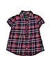 Ralph Lauren Plaid Red Short Sleeve Blouse Size 6 - photo 1