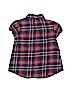 Ralph Lauren Plaid Red Short Sleeve Blouse Size 6 - photo 2