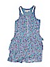 Rachael and Chloe Kids 100% Polyester Floral Blue Dress Size 8 - photo 1