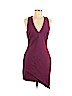 Elizabeth and James Purple Cocktail Dress Size 8 - photo 1