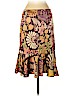 Trina Turk Brown Silk Skirt Size 4 - photo 2