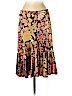 Trina Turk Brown Silk Skirt Size 4 - photo 1