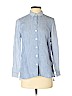 J.jill 100% Linen Blue Long Sleeve Blouse Size XS (petite) - photo 1