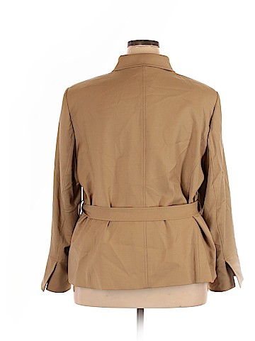 Linda Allard Ellen Tracy Wool Coat (view 2)