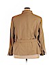 Linda Allard Ellen Tracy Tan Wool Coat Size 22 - photo 2