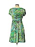 Studio 1 Green Casual Dress Size 10 (petite) - photo 2