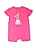 Baby Gap 100% Cotton Solid Pink Short Sleeve Outfit Size 6-12 mo - photo 1
