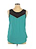 Wet Seal Teal Sleeveless Blouse Size XL - photo 2