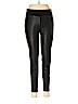 Ann Taylor LOFT 100% Polyester Black Faux Leather Pants Size M (petite) - photo 1