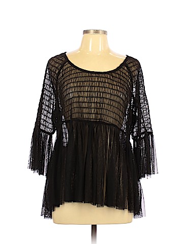 Torrid 3/4 Sleeve Blouse (view 1)