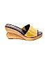 Donald J Pliner Gold Wedges Size 6 - photo 1