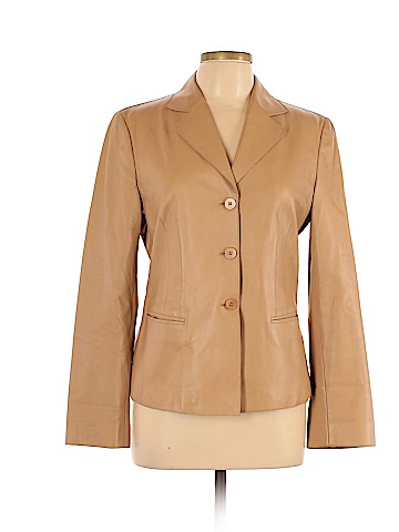 Armani Collezioni Leather Jacket (view 1)