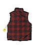 Buffalo by David Bitton 100% Polyester Checkered-gingham Burgundy Vest Size 7 - 8 - photo 2