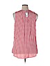 Crown & Ivy 100% Rayon Red Sleeveless Blouse Size 1X - photo 2