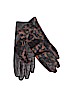 Dennis Basso 100% Polyester Animal Print Brown Gloves Size S - photo 1