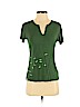 Assorted Brands Green Short Sleeve Top Size S (petite) - photo 1