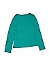 Gap Kids Graphic Teal Long Sleeve T-Shirt Size 12 - photo 2