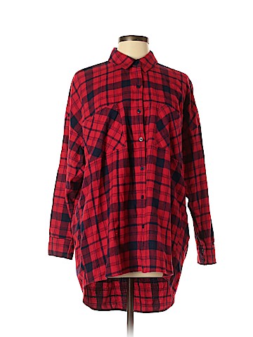 BP. Long Sleeve Button-Down Shirt (view 1)