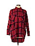 BP. 100% Cotton Red Long Sleeve Button-Down Shirt Size L - photo 1
