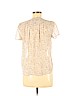 Ann Taylor LOFT 100% Polyester Ivory Short Sleeve Blouse Size S (petite) - photo 2